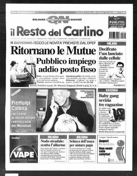 Il Resto del Carlino : giornale dell'Emilia